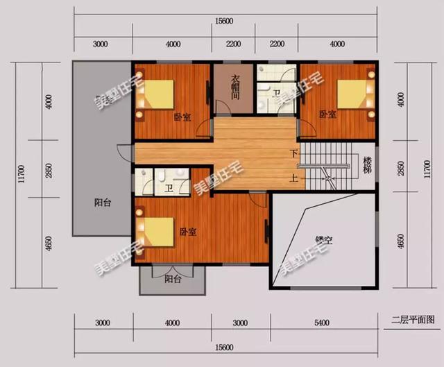 6套帶挑空客廳的簡歐風農(nóng)村別墅設(shè)計，建好就是村里地標