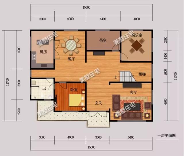 6套帶挑空客廳的簡歐風農(nóng)村別墅設(shè)計，建好就是村里地標