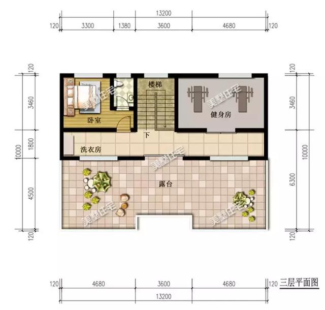 6套帶挑空客廳的簡歐風農(nóng)村別墅設(shè)計，建好就是村里地標