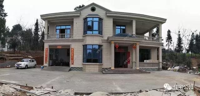 湖南農(nóng)村自建二層小洋樓，60萬包還主體裝修，回老家蓋房就是省錢