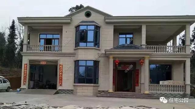 湖南農(nóng)村自建二層小洋樓，60萬包還主體裝修，回老家蓋房就是省錢