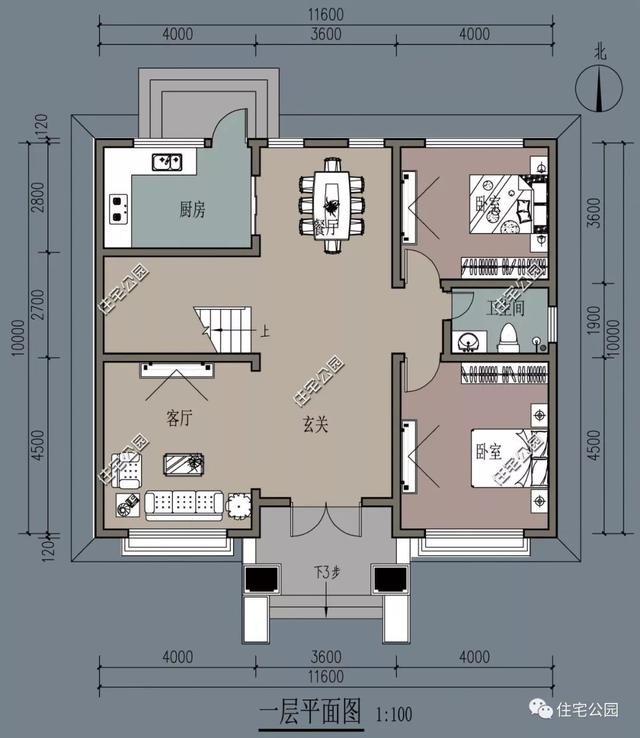 更時尚的農村建房復古風，沉穩(wěn)優(yōu)雅二層別墅四世同堂都能住下！