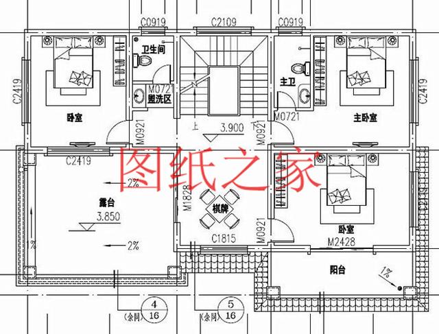 3套15X10米的二層小別墅，造價(jià)只要25萬(wàn)元，省錢又實(shí)用！