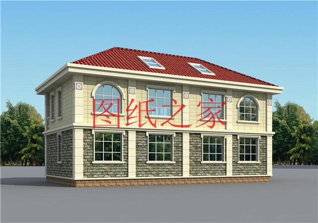 3套15X10米的二層小別墅，造價(jià)只要25萬(wàn)元，省錢又實(shí)用！