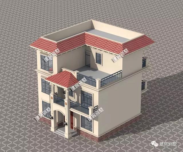 9.8×11.2米農(nóng)村別墅，準(zhǔn)備好26萬就可以建