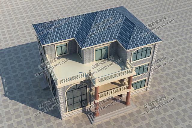 別墅建成之后比效果圖還好看！14.1X11.3米才40萬真是優(yōu)秀！