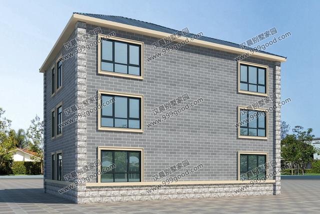 別墅建成之后比效果圖還好看！14.1X11.3米才40萬真是優(yōu)秀！