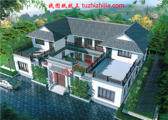 最適合農村的四合院圖片，農村四合院圖片大全！