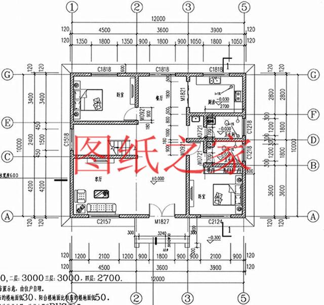 12X10米三層別墅，只要35萬就能建好，實(shí)用又有面子！