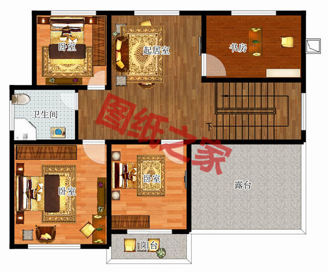 農(nóng)村自建20萬二層小樓圖，看著舒心，住著舒服！