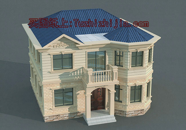 農(nóng)村自建20萬二層小樓圖，看著舒心，住著舒服！