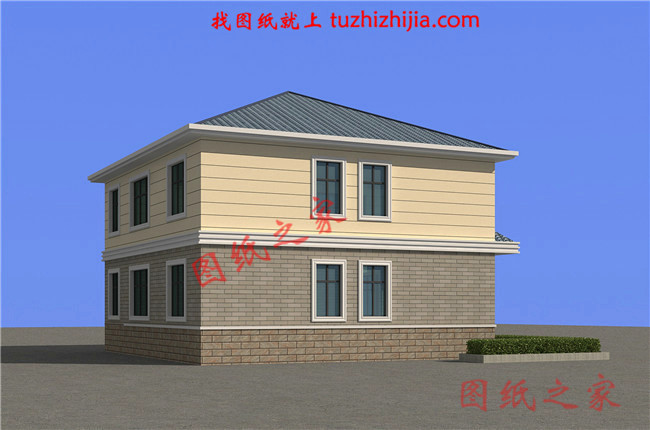 農(nóng)村自建20萬二層小樓圖，看著舒心，住著舒服！