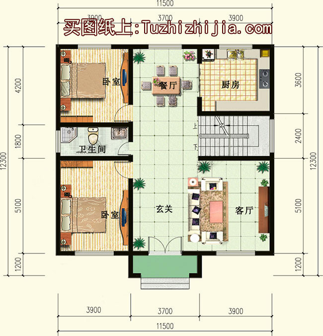 農(nóng)村自建20萬二層小樓圖，看著舒心，住著舒服！