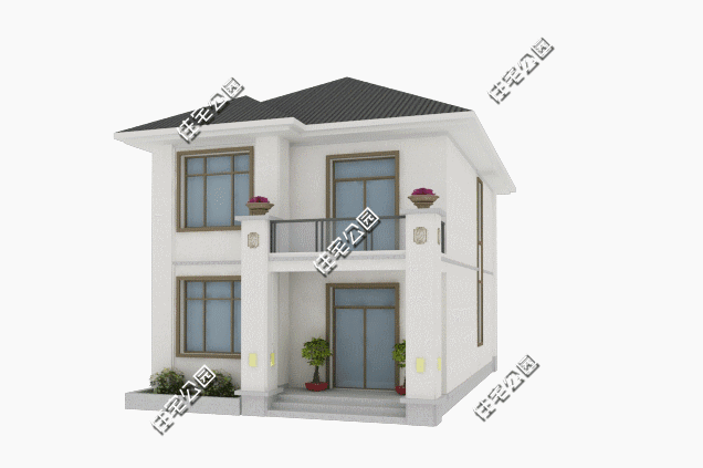 4室2廳的戶型占地不足百平？這套農(nóng)村窄面寬小別墅給你答案