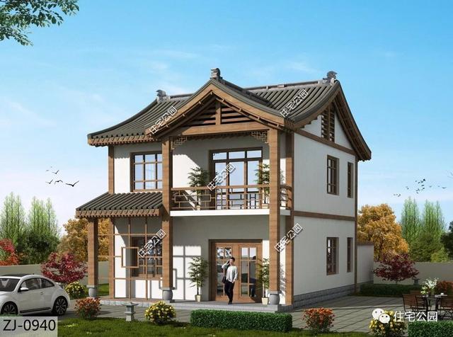 見多了農(nóng)村自建的中式別墅，不如換個(gè)口味，這套日式讓你眼前一亮