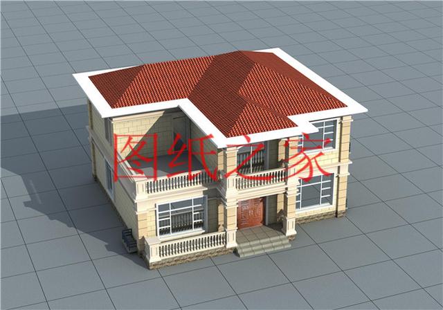 占地130平米左右的農(nóng)村二層別墅，造價只要25萬，經(jīng)濟又實惠！