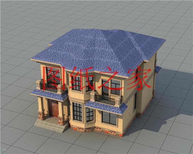 占地130平米左右的農(nóng)村二層別墅，造價只要25萬，經(jīng)濟又實惠！