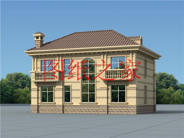 占地130平米左右的農(nóng)村二層別墅，造價只要25萬，經(jīng)濟又實惠！