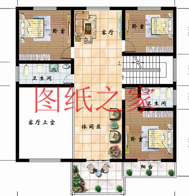 12X12米農(nóng)村三層別墅，經(jīng)典大氣又實(shí)用，這樣的設(shè)計(jì)你喜歡嗎？