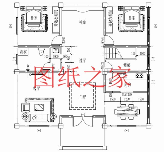 12X12米農(nóng)村三層別墅，經(jīng)典大氣又實(shí)用，這樣的設(shè)計(jì)你喜歡嗎？