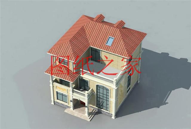 120平米的農村三層別墅，造價30萬左右，喜歡就帶回家建房吧！