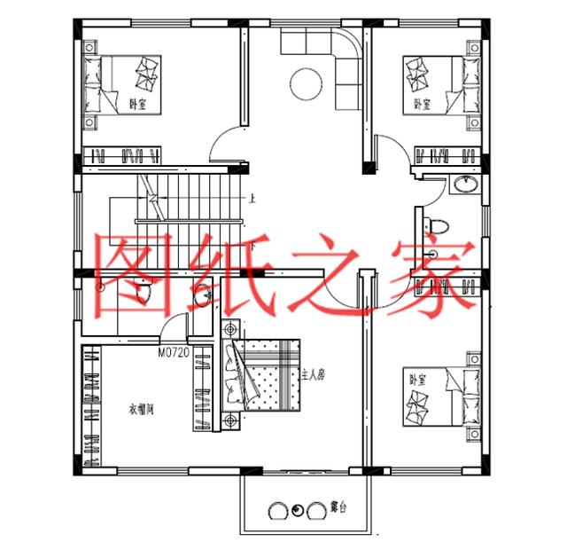 120平米的農村三層別墅，造價30萬左右，喜歡就帶回家建房吧！