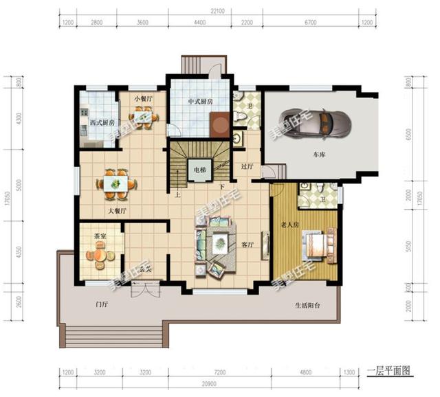 6套帶地下室的農(nóng)村自建小別墅，第六套最好看，但是第二套建的人最多？