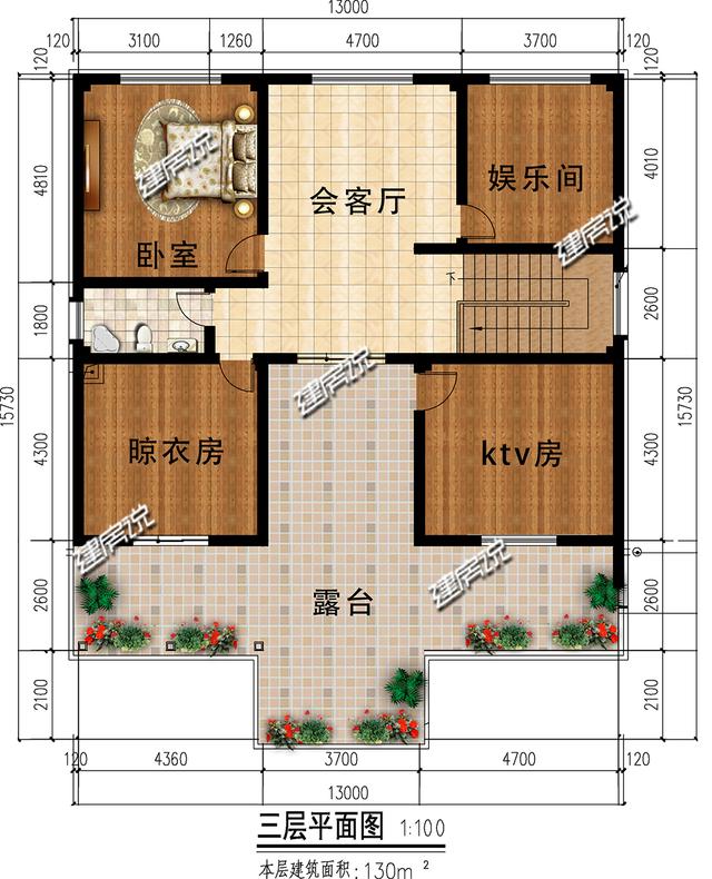 現代風農村自建小別墅，漂亮的不像實力派，非常受年輕人喜愛！