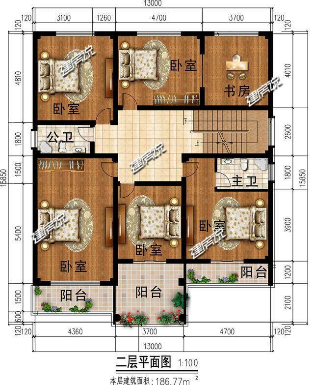 現代風農村自建小別墅，漂亮的不像實力派，非常受年輕人喜愛！