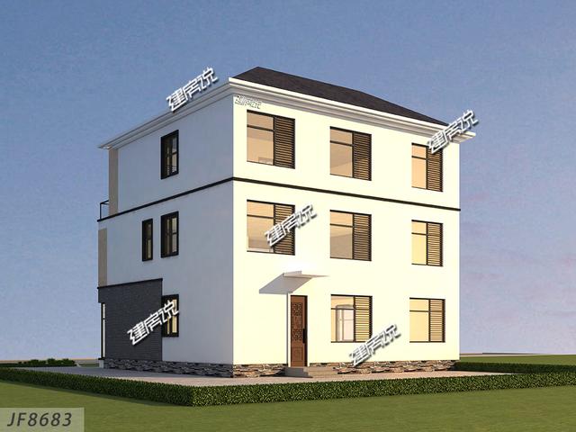 現代風農村自建小別墅，漂亮的不像實力派，非常受年輕人喜愛！