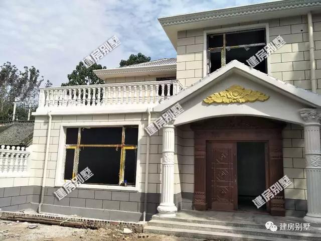 我家的小別墅只花了23萬就建好了，簡約精致，全村僅此一棟