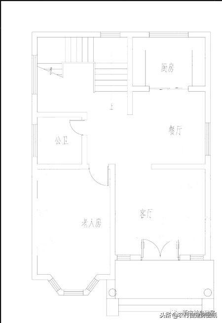 開間很小的二層別墅照樣能美翻天，28萬(wàn)建成主體！