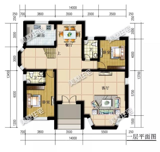 造價(jià)只要30多萬(wàn)的二層農(nóng)村別墅，6臥4衛(wèi)，回鄉(xiāng)建一棟超值