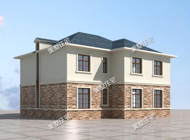 造價(jià)只要30多萬(wàn)的二層農(nóng)村別墅，6臥4衛(wèi)，回鄉(xiāng)建一棟超值