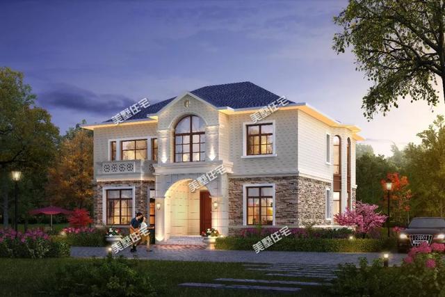 造價(jià)只要30多萬(wàn)的二層農(nóng)村別墅，6臥4衛(wèi)，回鄉(xiāng)建一棟超值