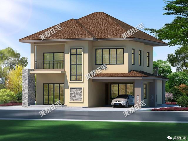 非常標(biāo)準(zhǔn)的5套系農(nóng)村自建別墅設(shè)計(jì)，看完你也能建出這么好看房子！