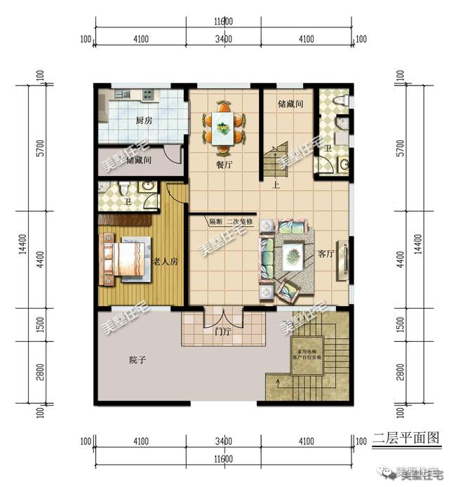 宅基地靠近馬路，不如在一層建個(gè)商鋪，不僅能賺錢還漂亮體面