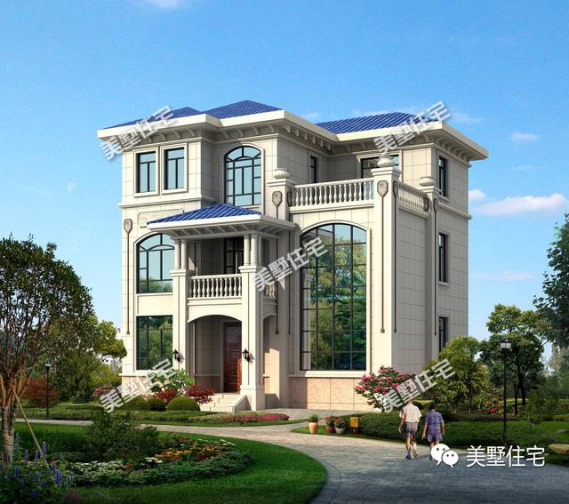 2024最火爆的農村別墅設計圖！村里建一棟，絕對的拉風有面子！