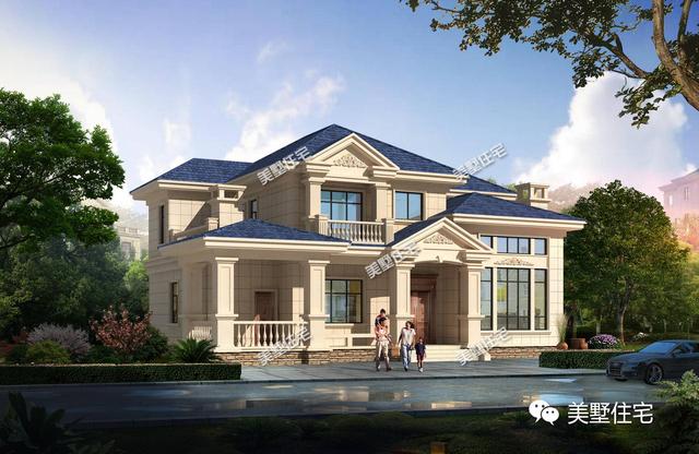 2024最火爆的農村別墅設計圖！村里建一棟，絕對的拉風有面子！