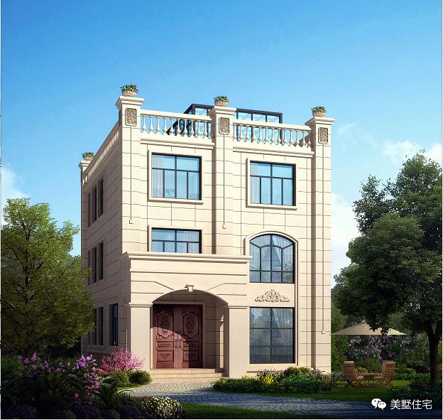 100平米左右的小戶型農(nóng)村自建房，美觀大方，造價低