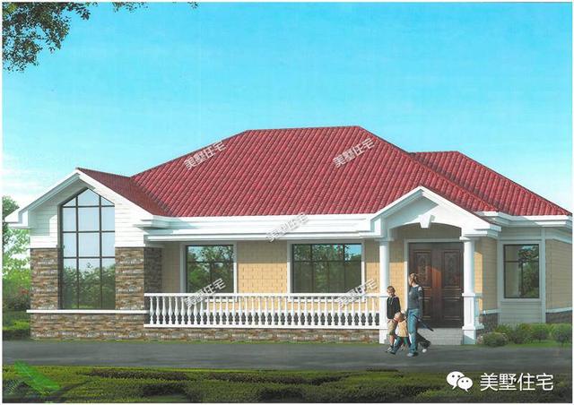 農(nóng)村建房還是一層好，5套平房別墅設(shè)計，建3只要11萬！