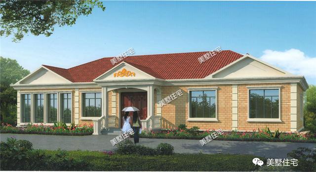 農(nóng)村建房還是一層好，5套平房別墅設(shè)計，建3只要11萬！