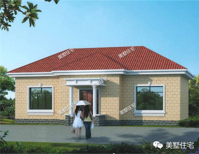 農(nóng)村建房還是一層好，5套平房別墅設(shè)計，建3只要11萬！