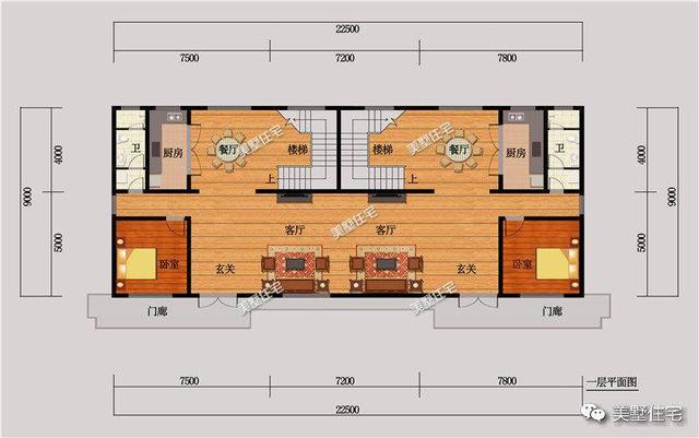 農(nóng)村兄弟共建雙拼別墅，全家和睦，村里人都羨慕的不行！