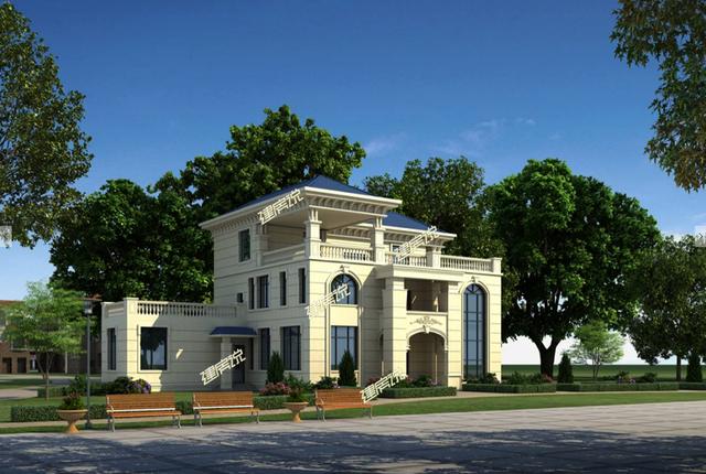 簡歐風(fēng)三層住宅設(shè)計(jì)圖合集，漂亮又接地氣，值得收藏