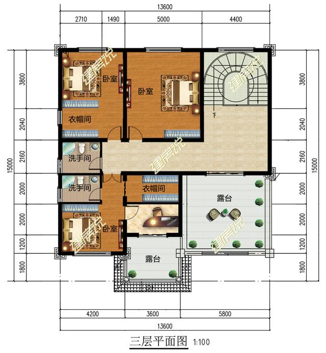 簡歐風(fēng)三層住宅設(shè)計(jì)圖合集，漂亮又接地氣，值得收藏