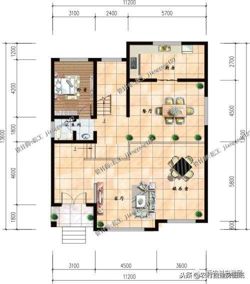 3款二層農(nóng)村小別墅設(shè)計(jì)方案，5、6間臥室，再也不用糾結(jié)建三層了