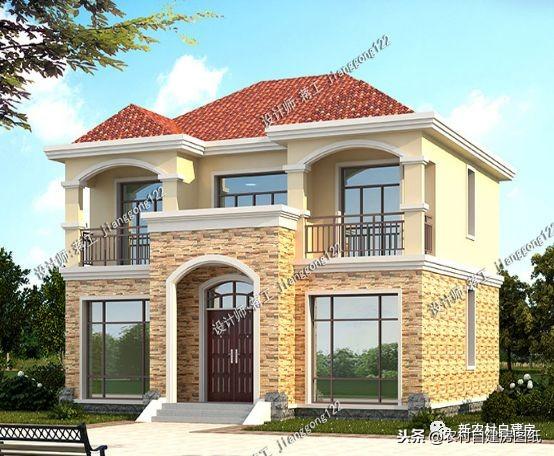 3款二層農(nóng)村小別墅設(shè)計(jì)方案，5、6間臥室，再也不用糾結(jié)建三層了