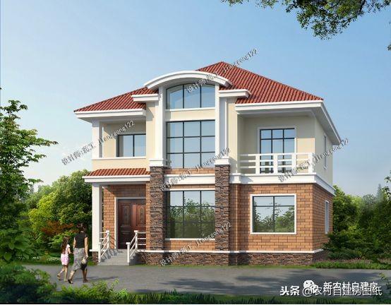 3款二層農(nóng)村小別墅設(shè)計(jì)方案，5、6間臥室，再也不用糾結(jié)建三層了