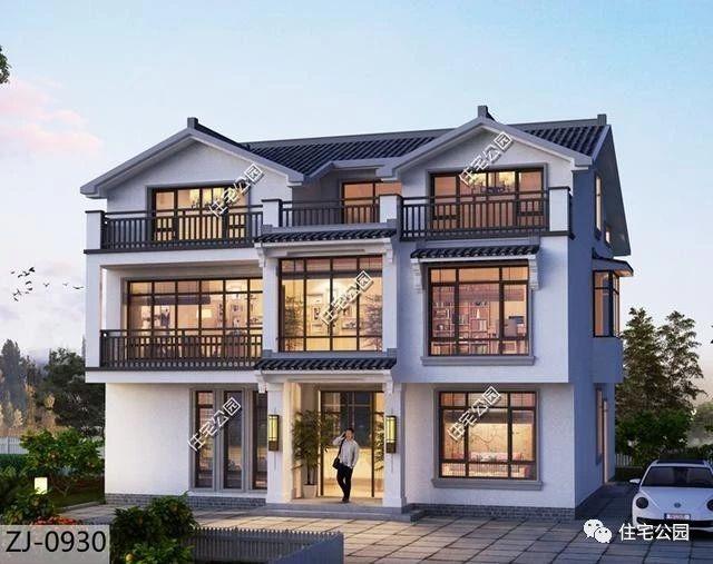 新中式別墅應(yīng)該怎么修建？分享一套12X10米戶型設(shè)計